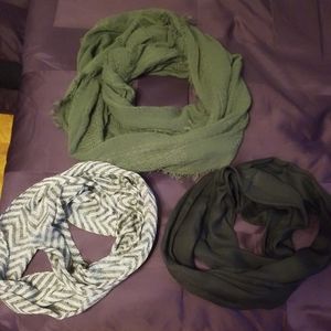Wrap around scarves